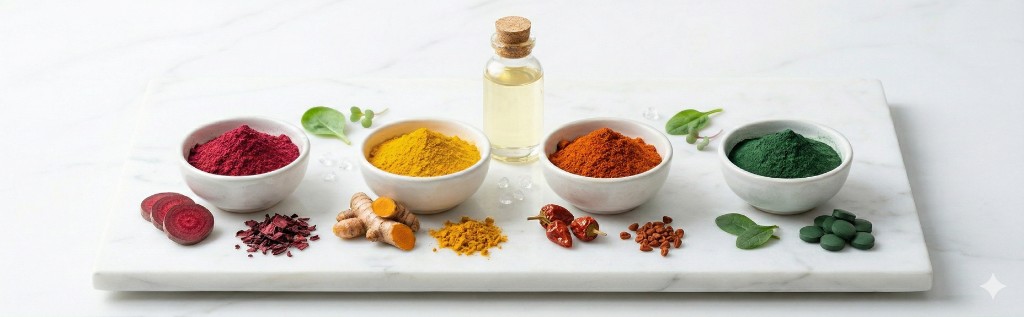 Colour stability with natural colours